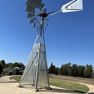 If you get to the top of the bridge and see the windmill, you can take a seat and listen to SJC radio traffic! So cool!