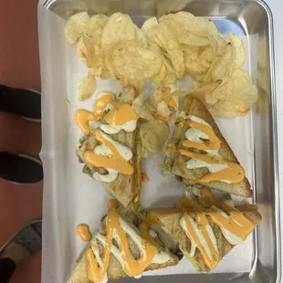 Potato masala sandwich dine will be like this