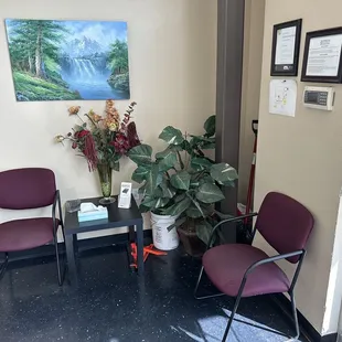 Waiting room.