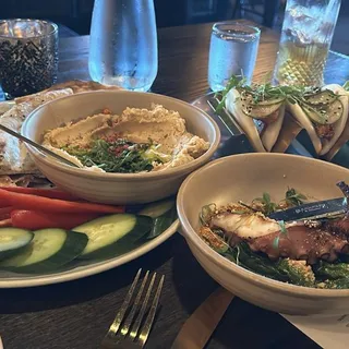 Korean Chicken Bao Buns