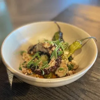 Wood Grilled Octopus