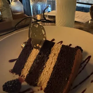 Chocolate Cake with Espresso Mousse