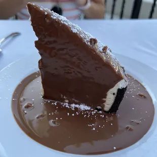 Oreo Ice Creame Pie - tastes more like a s'mores than anything oreo