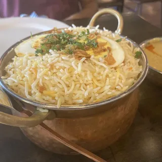 Dum Chicken Biryani