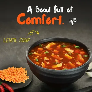 Try Fresh &amp; Lip-Smacking Lentil Soup at Roti Grill!