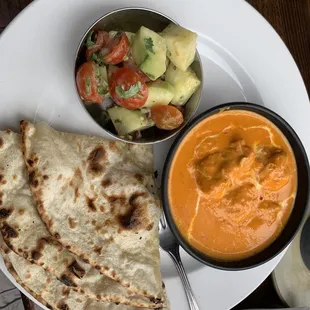 Chicken Korma and Naan