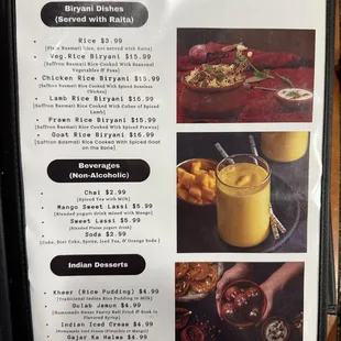 ribs, menu