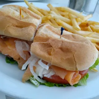 Smoked Salmon Sandwich