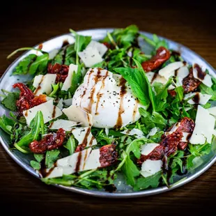 a plate of salad