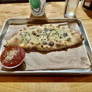 Deluxe combination calzone