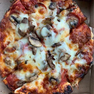 Pepperoni Mushroom Pizza