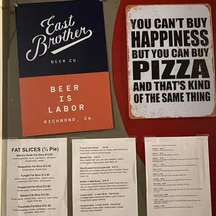 Menu as of 2/2023