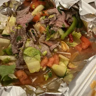 Yum Beef Salad