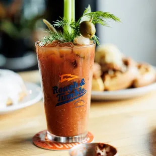 The famous Pickle Bloody Mary for Brunch!