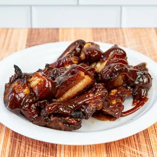 bbq ribs, food, ribs