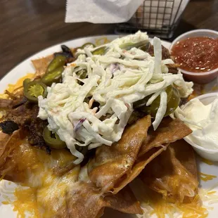 Pork nachos