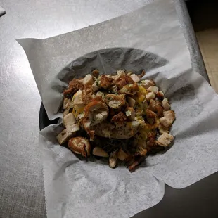 Loaded baked potato.