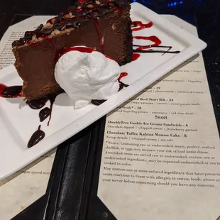 $8 Chocolate Toffee Kahlua Mousse Cake (12.2019)