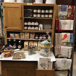 Stonewall Kitchen and Sticky Fingers Bakery products are staples at the Round Barn!