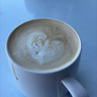 Salted honey lavender latte