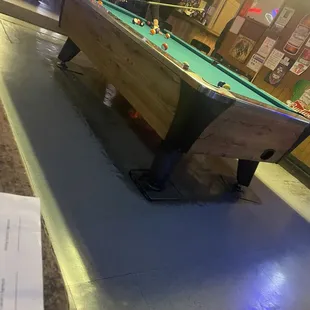 Pool tables
