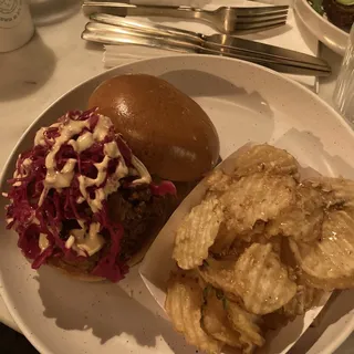 Round K Chicken Sandwich