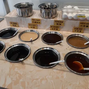 Sauces, Eggs, Utensils