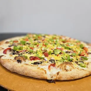 Garlic Chicken pizza