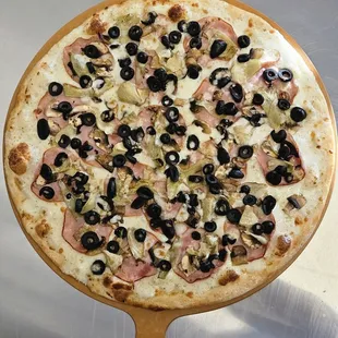 Capriccioasa with white sauce