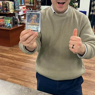 I pulled a Lorcana Enchanted from a pack I bought here!