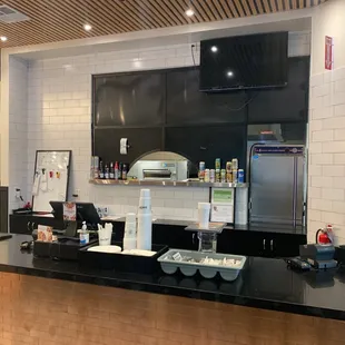 sushi and sashimi, interior