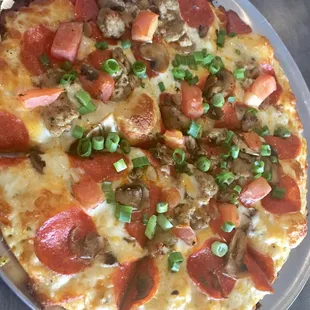 Kalua Pig Supreme Pizza