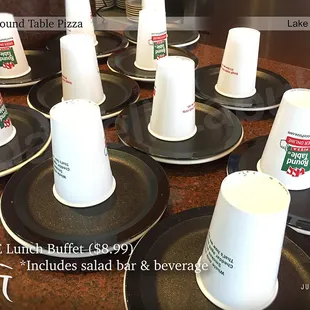 Lunch buffet w/tax: $9.69 (Overall rating 3 stars)