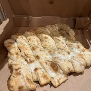 Garlic Parmesan Twists