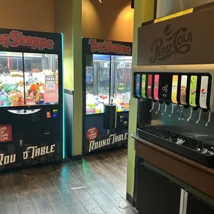 Game area/drink station