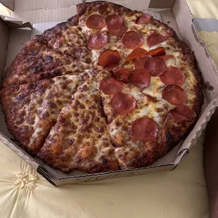 Just ordered pizza from this same location  I been ordering from this location for 3 years  And here we go again  Very incompetent people