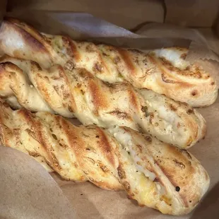 Garlic Parmesan Twists - amazing!!