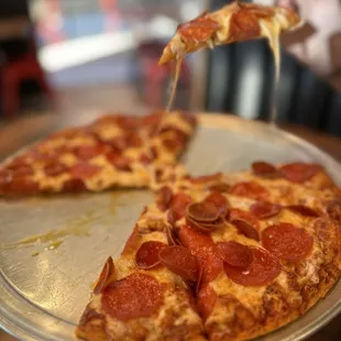 Yummy drippy cheese
