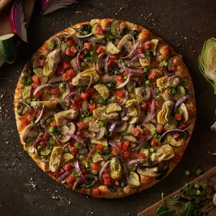 pizza, food