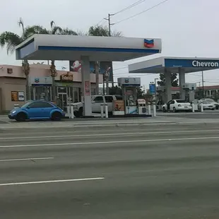 Right across the street