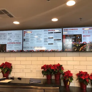 Menu board