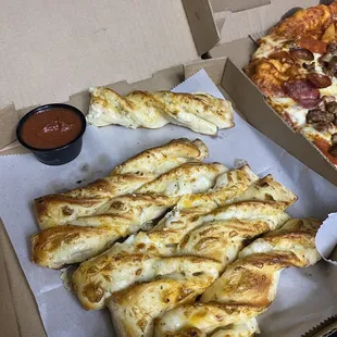 Garlic Parmesan twist