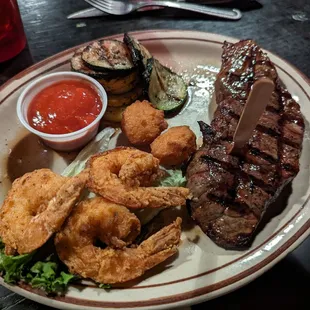 Ranch Steak &amp; Shrimp