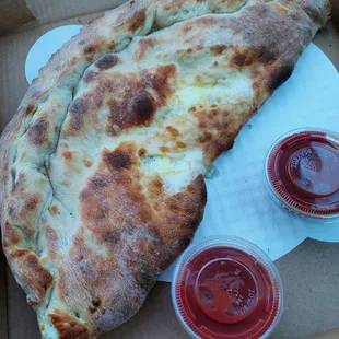 Meatball Calzone
