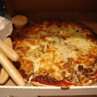 Bread sticks? We don't need no stinkin' bread sticks!