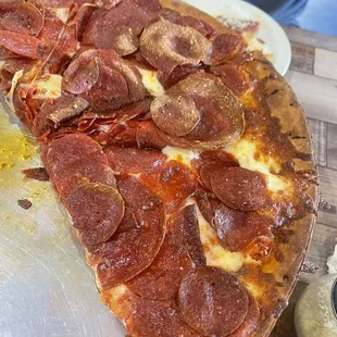 Hubby said it may be the best pepperoni pizza he&apos;s ever had. Very friendly people, great atmosphere, and clean restrooms!