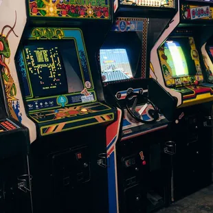 Arcade bar in Oak Cliff