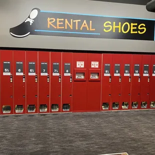 Rental shoes dispenser