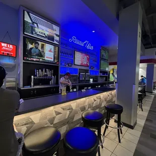 Bar area