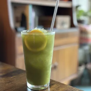 Matcha lemonade